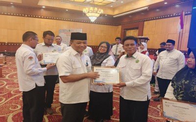 Dua Tahun Berturut-turut, MIN 1 Bolsel Sabet Juara I Pengelolaan Medsos Terbaik MI se-Sulut