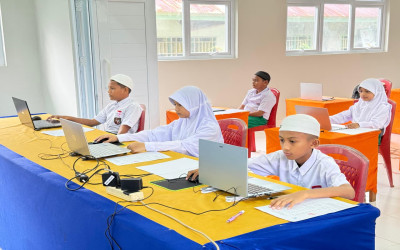 6 Siswa MIN 1 Bolsel Ikuti OMI Kabupaten, Kepala Madrasah Beri Dukungan Penuh