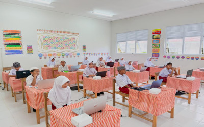 31 Siswa Kelas 5 MIN 1 Bolsel Sukseskan ANBK Utama